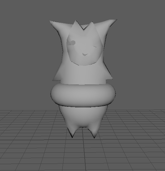 First Character Model Front
