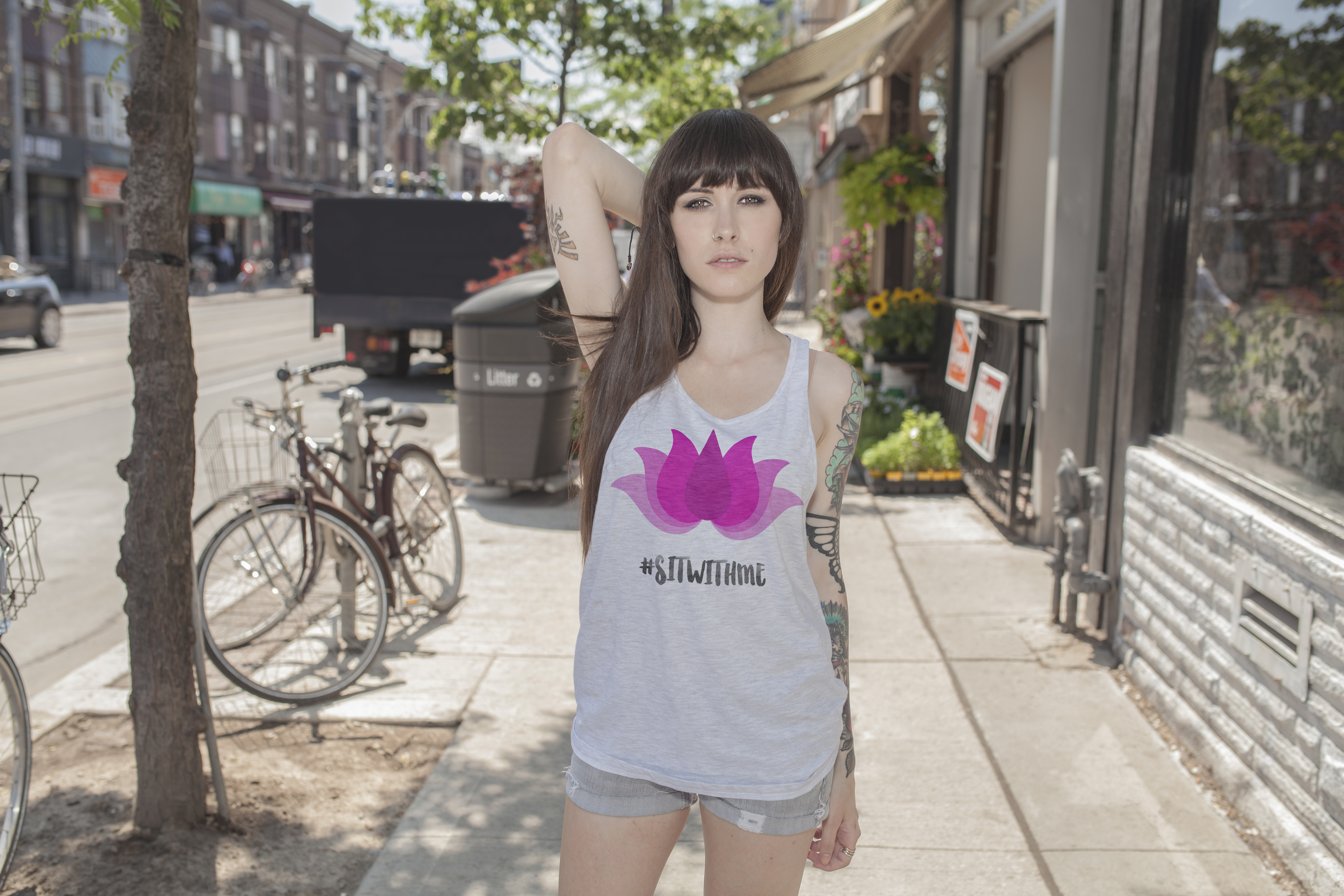 Lotus Tank Top Sample