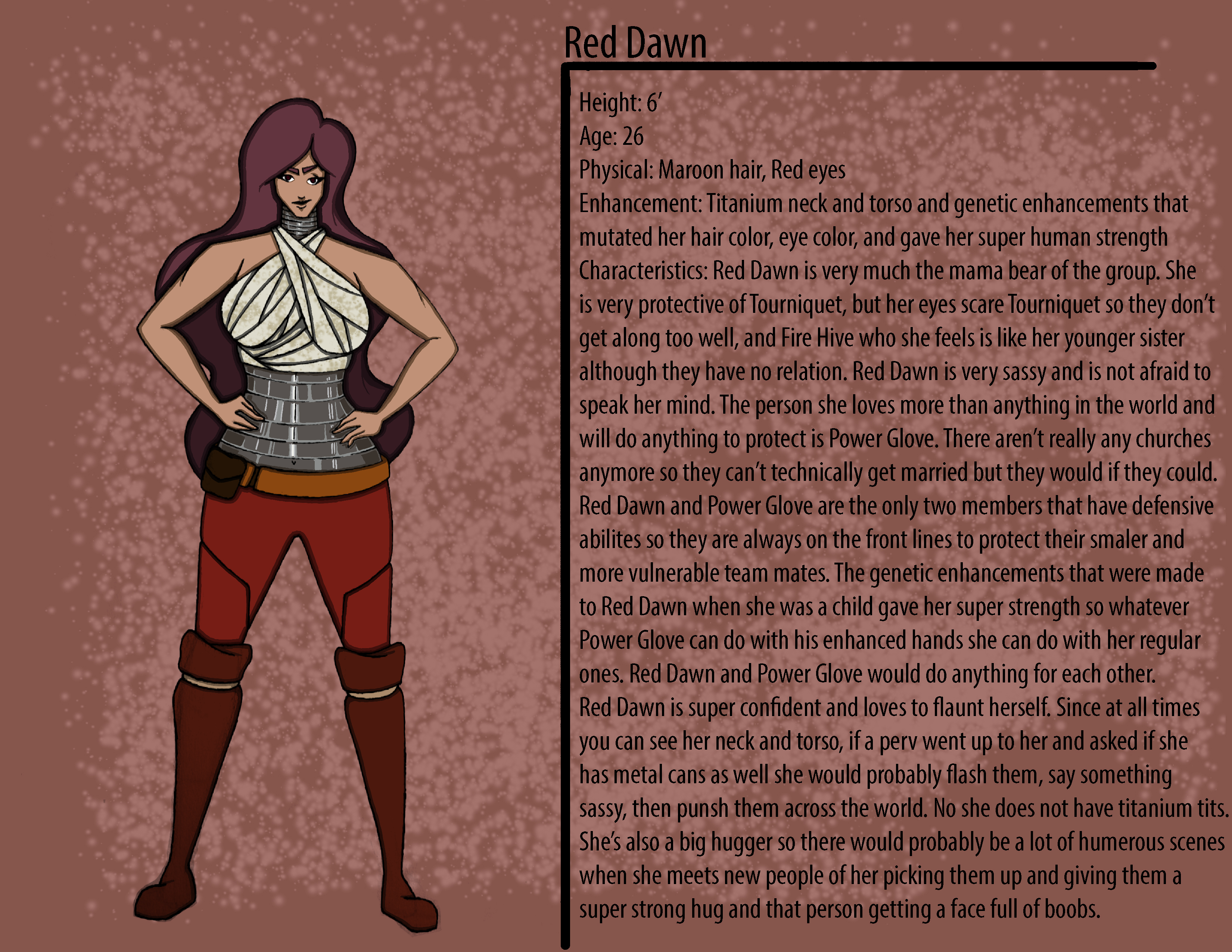 Red Dawn Character Description
