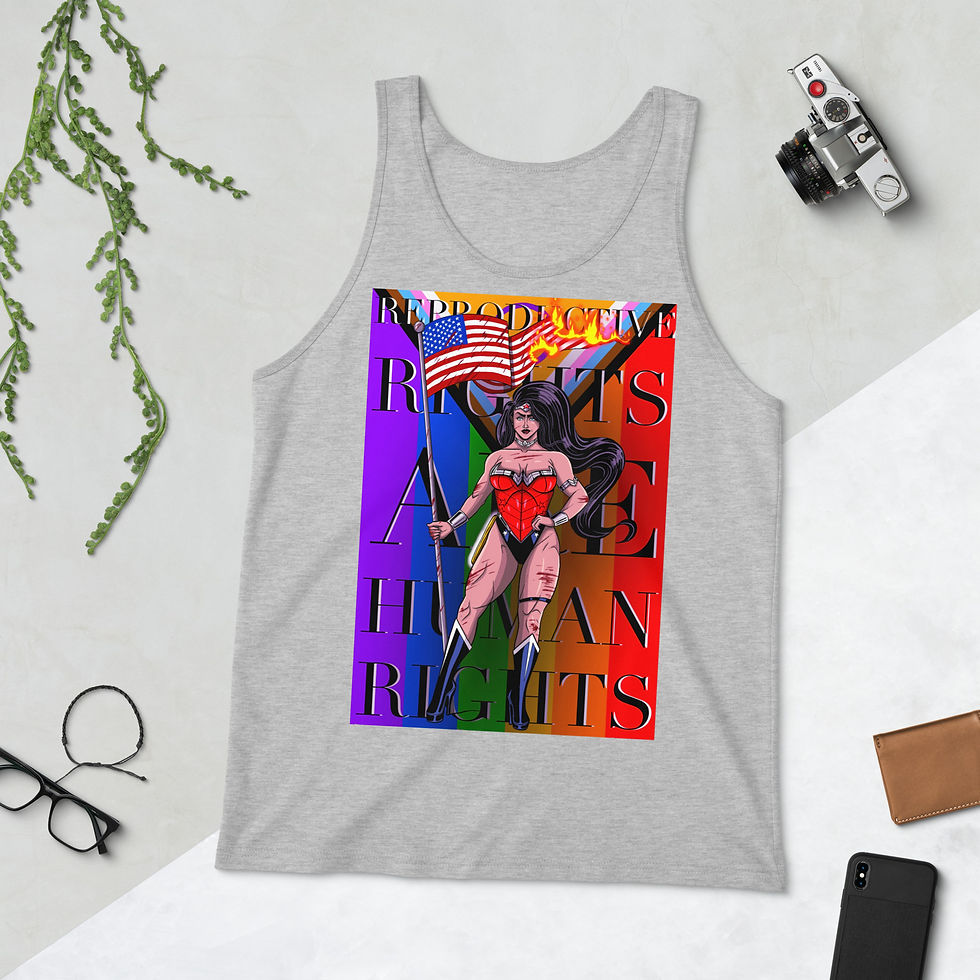 Thumbnail: Human Rights Unisex Tank Top