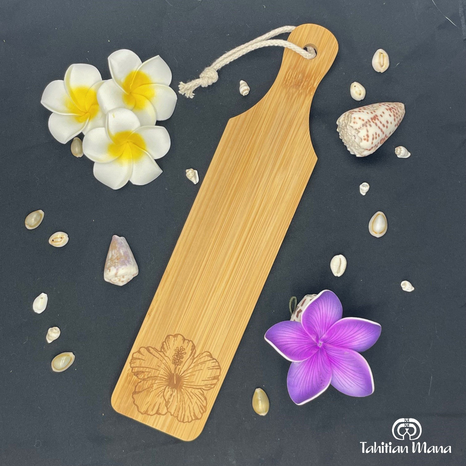 Planche à saucisson "Hibiscus"