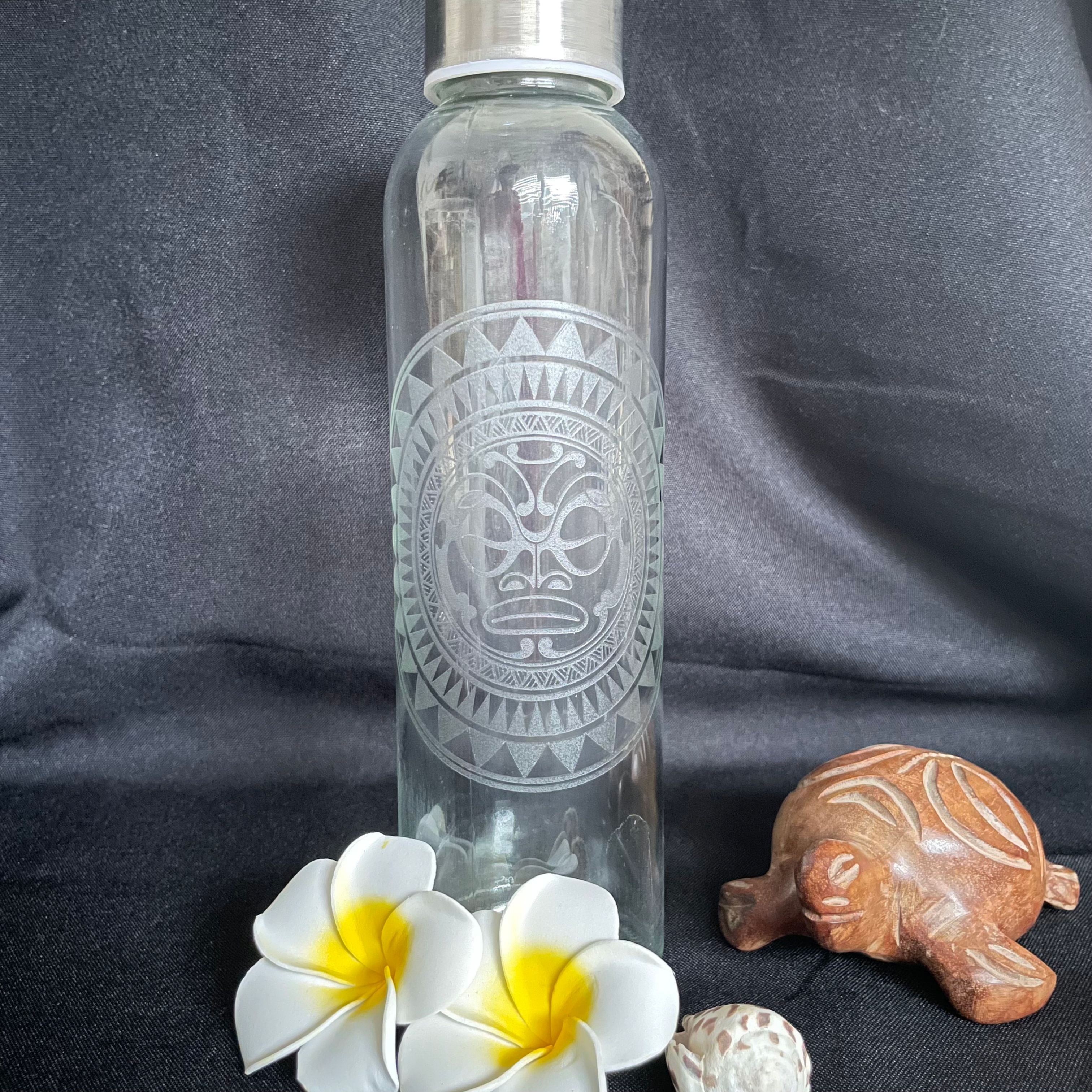 Gourde en verre "Marquises"