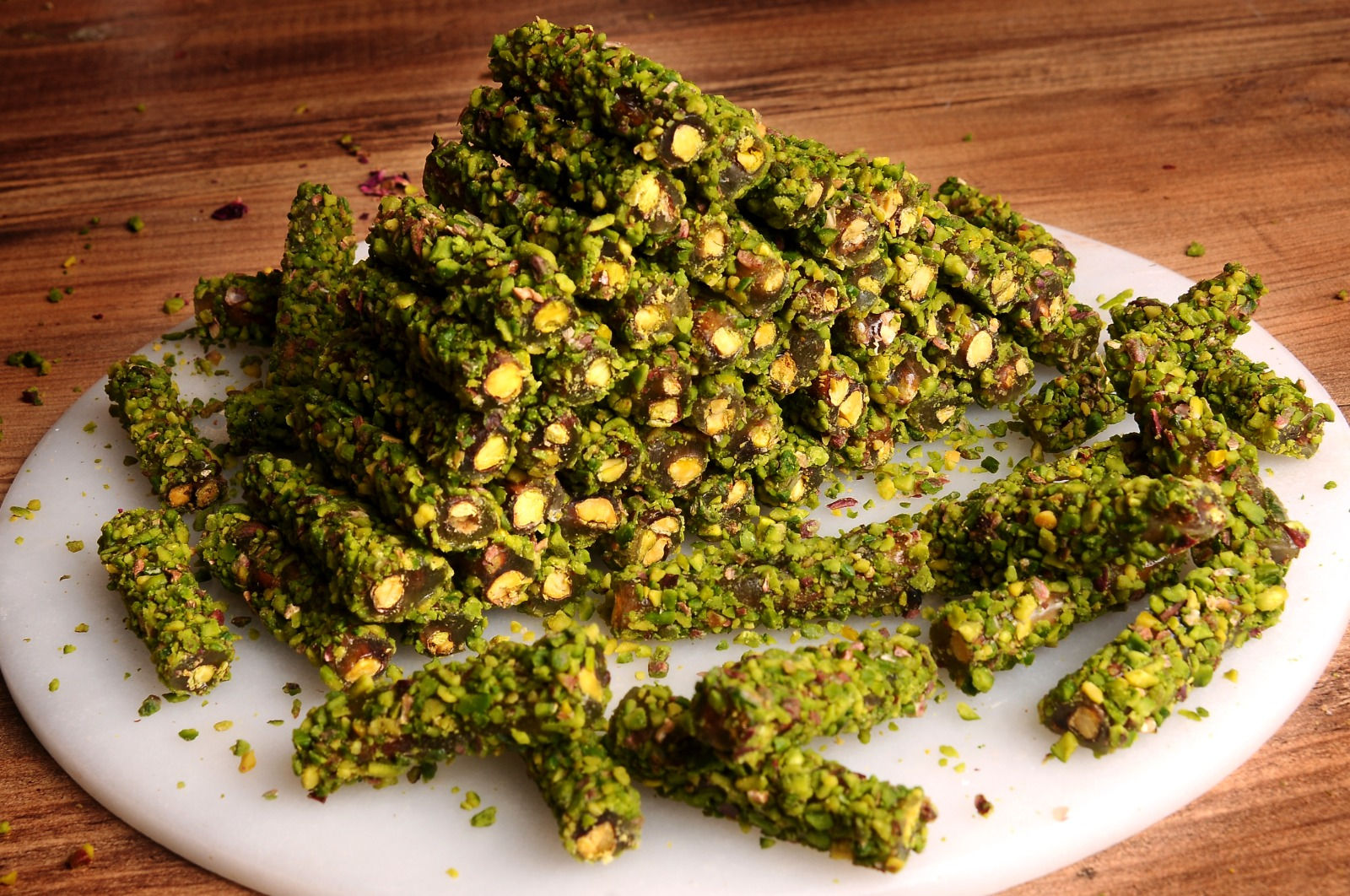 Pirinç Fıstıklı Parmak Lokum - 1 Kg