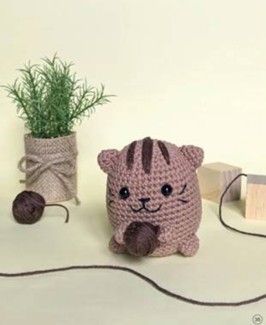 Objectif crochet - mes 3 premiers amigurimis - Aurélie Garcin
