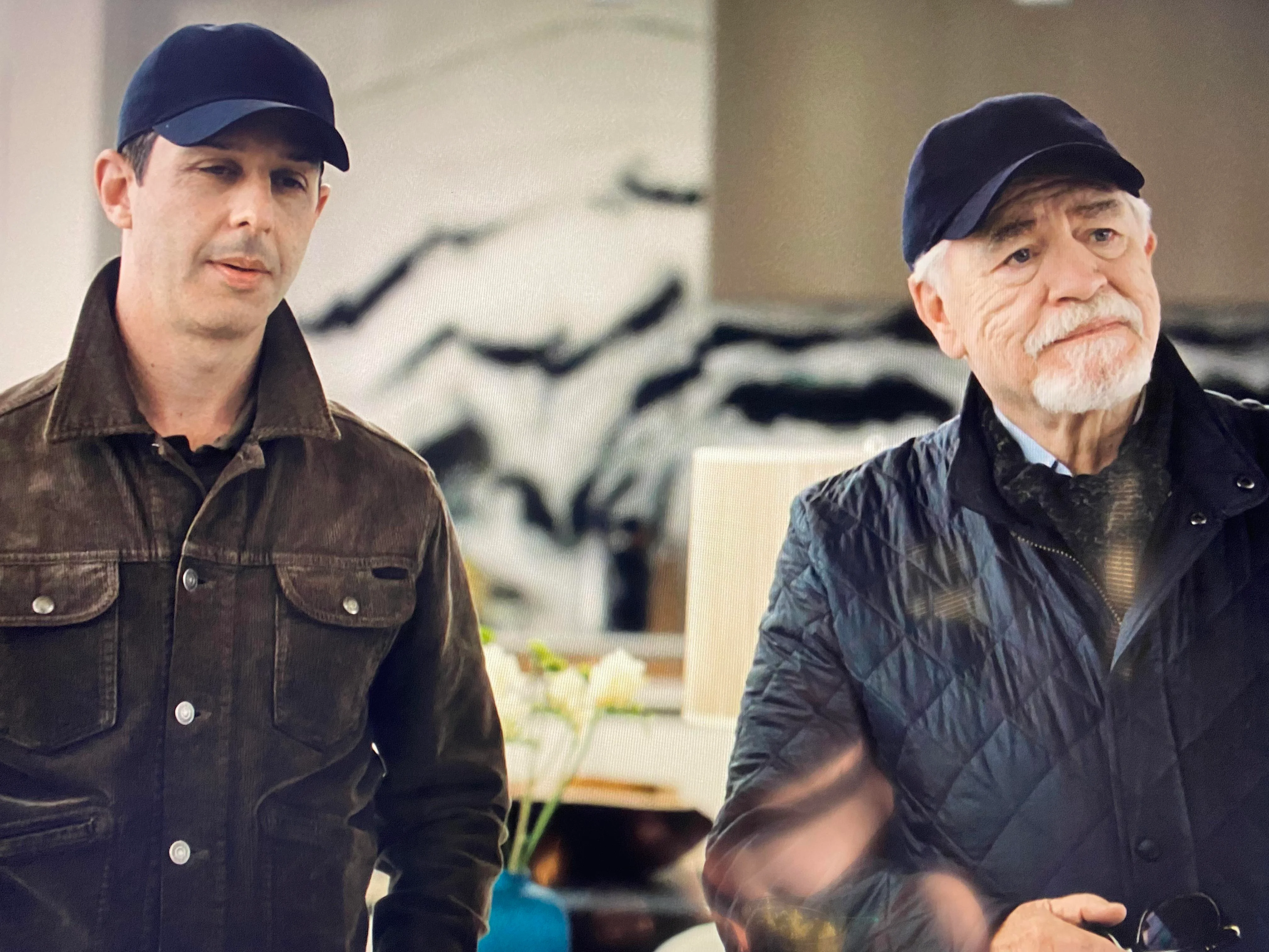 Baseball hats in the show Succession