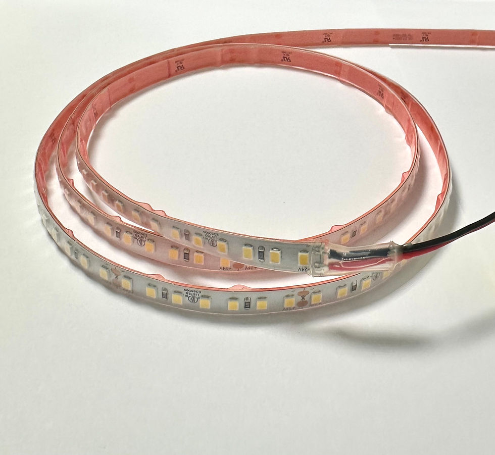 Miniatura: STRIP LED 14,4W/m DC24V IP65 2835 140Led/m LUCE NATURALE