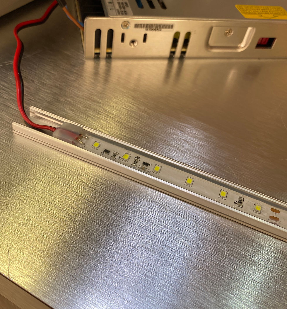 Miniatura: STRIP LED 12W/m IP67 DC24V LUCE FREDDA 1m CORRENTE COSTANTE