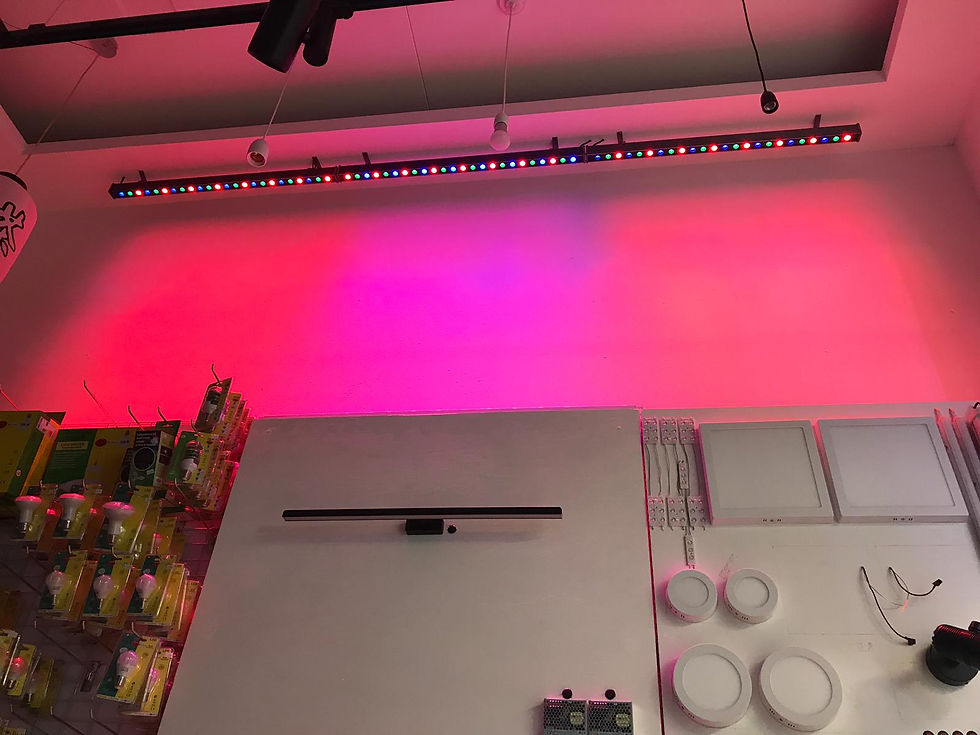 Miniatura: LED WALL WASHER 24W - RGB - 2 LATI