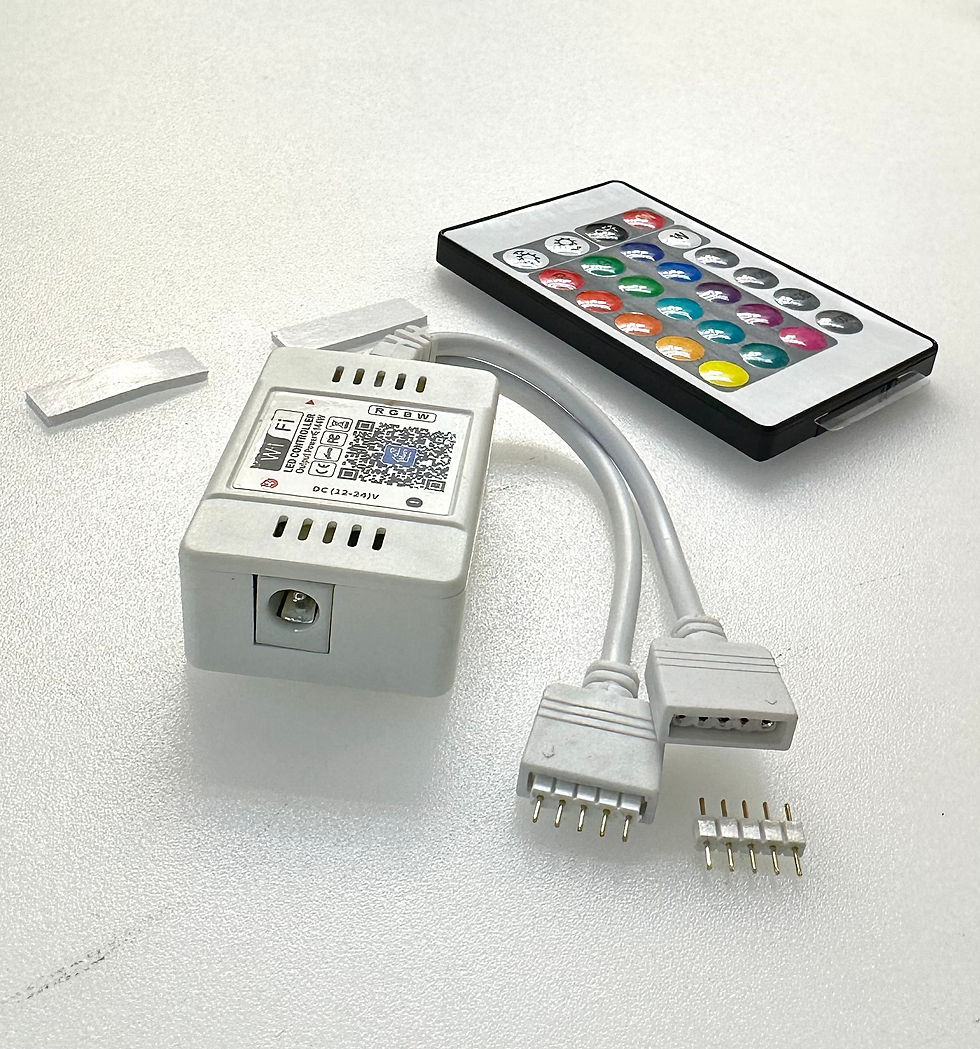 Miniatura: CONTROLLO A WI-FI RGBW DC12-24V MAX 144W CON TELECOMANDO