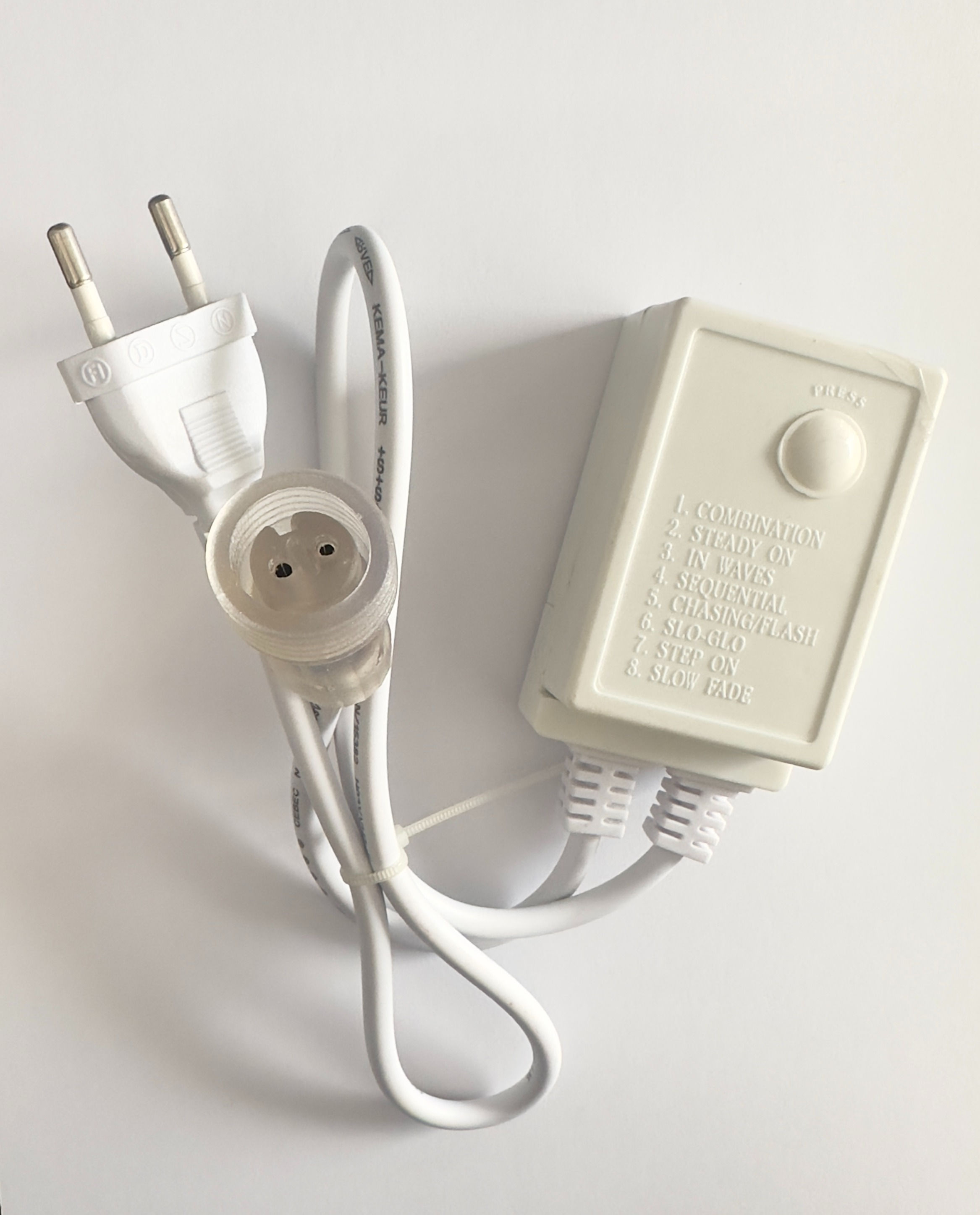 CONTROLLO A INTERMITTENZA PER TUBO FLESSIBILE LED 220V PROLUNGABILE DA ESTERNO