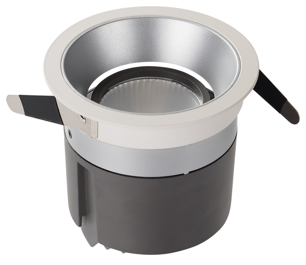 Miniatura: FARETTO DA INCASSO ORIENTABILE LED VANTAGGI DLD360°-2 7W/10W/20W/30W BIANCO/NERO