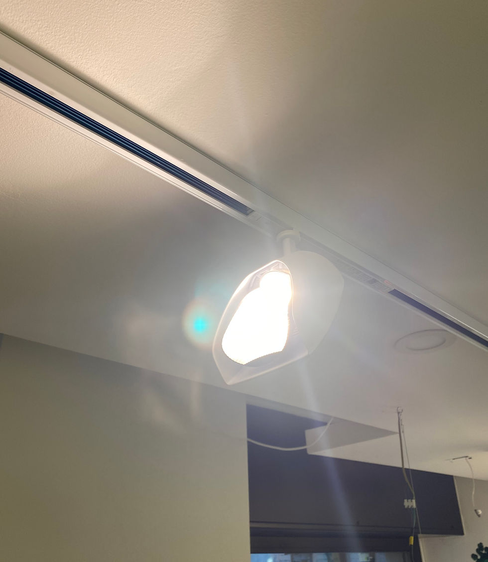 Miniatura: LED TRACK 30W FARETTO A BINARIO TRIFASE LENTE ASIMMETRICA