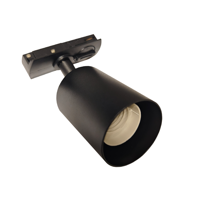 Miniatura: Mono Faretto E27 orientabile Mono E Bianco/Nero/Oro per binario monofase 220V