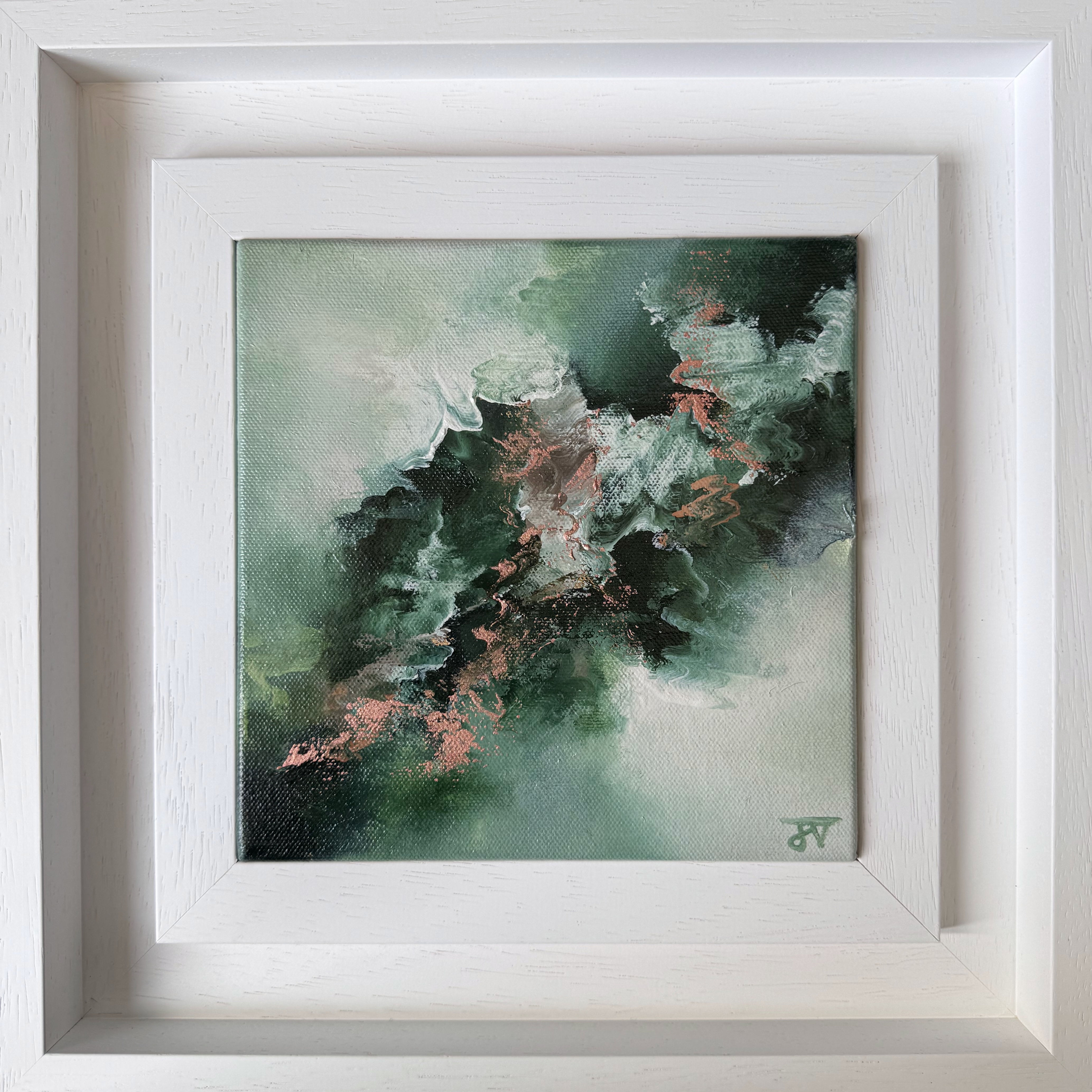 The Path / Small Framed Abstract Art