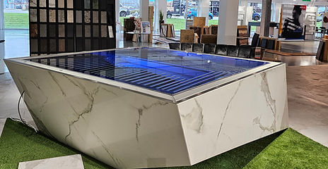 Valhalla Infinity Edelstahl Whirlpool