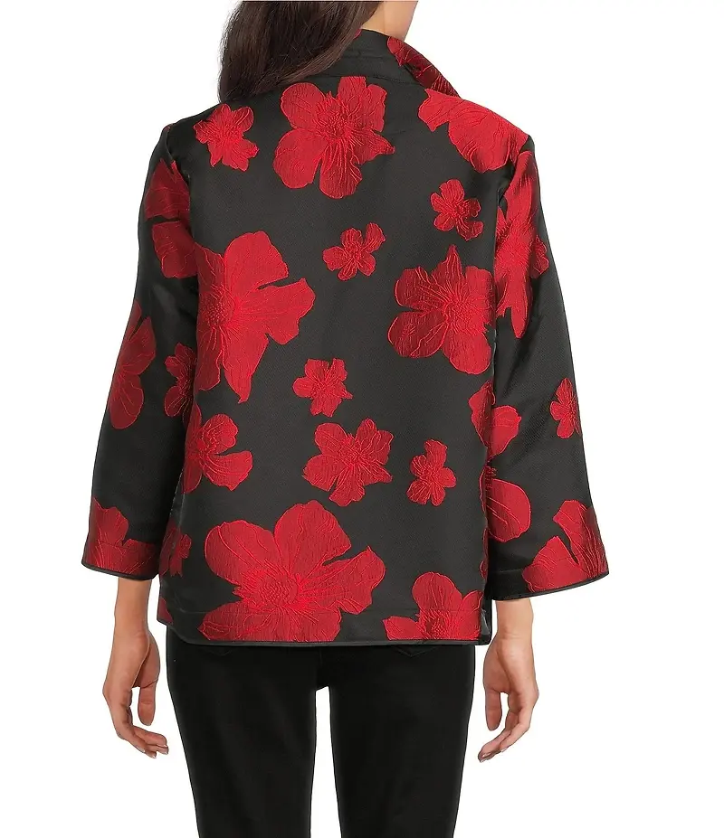 ALI MILES RED AND BLACK  JACKET