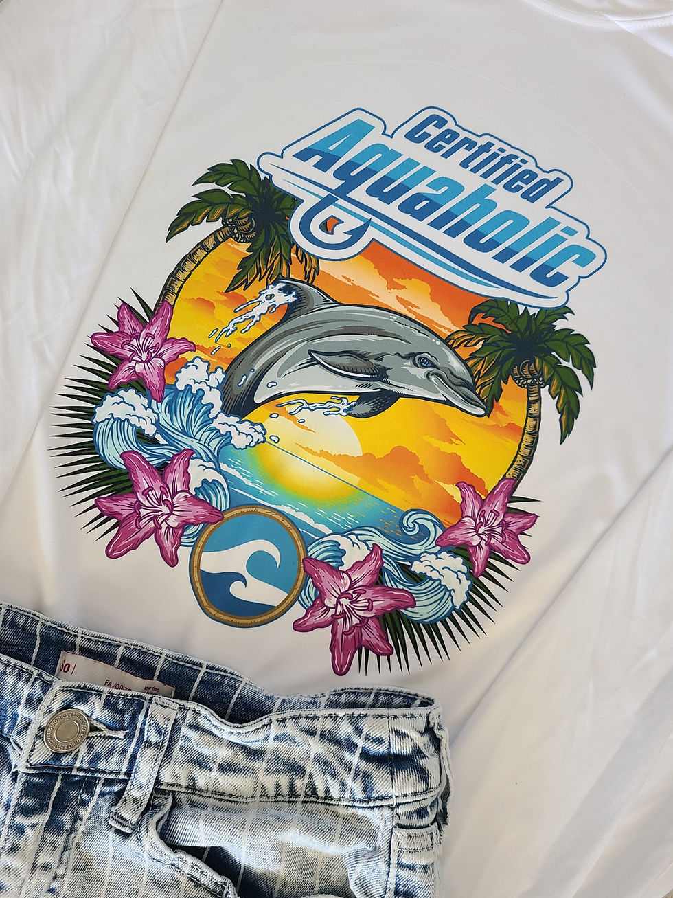 Dolphin Fun Certified Aquaholic
