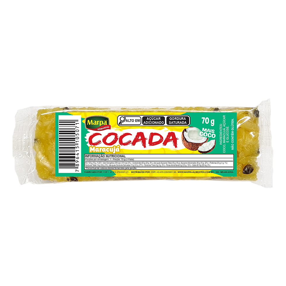 Cocada Maracujá 70 g
