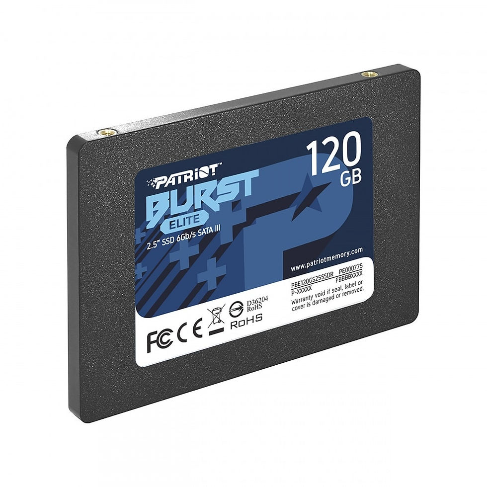 Miniatura: Disco Sólido SSD Patriot Burst Elite de 120 GB SATA 2.5"