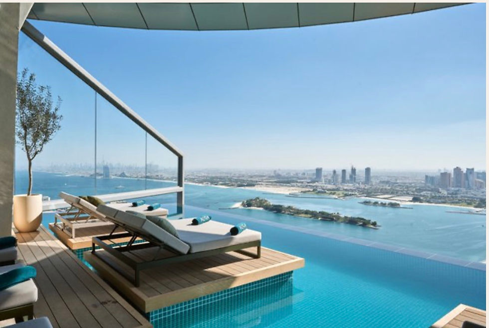 בריכת אאורה בדובאי