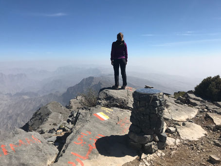 Ascension du Jabal Shams depuis Ghul, Oman
