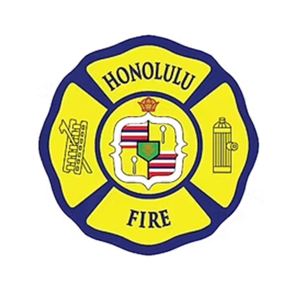 Fire Department Hawaii logo, a Vitamin B Studios video production client in Oahu.