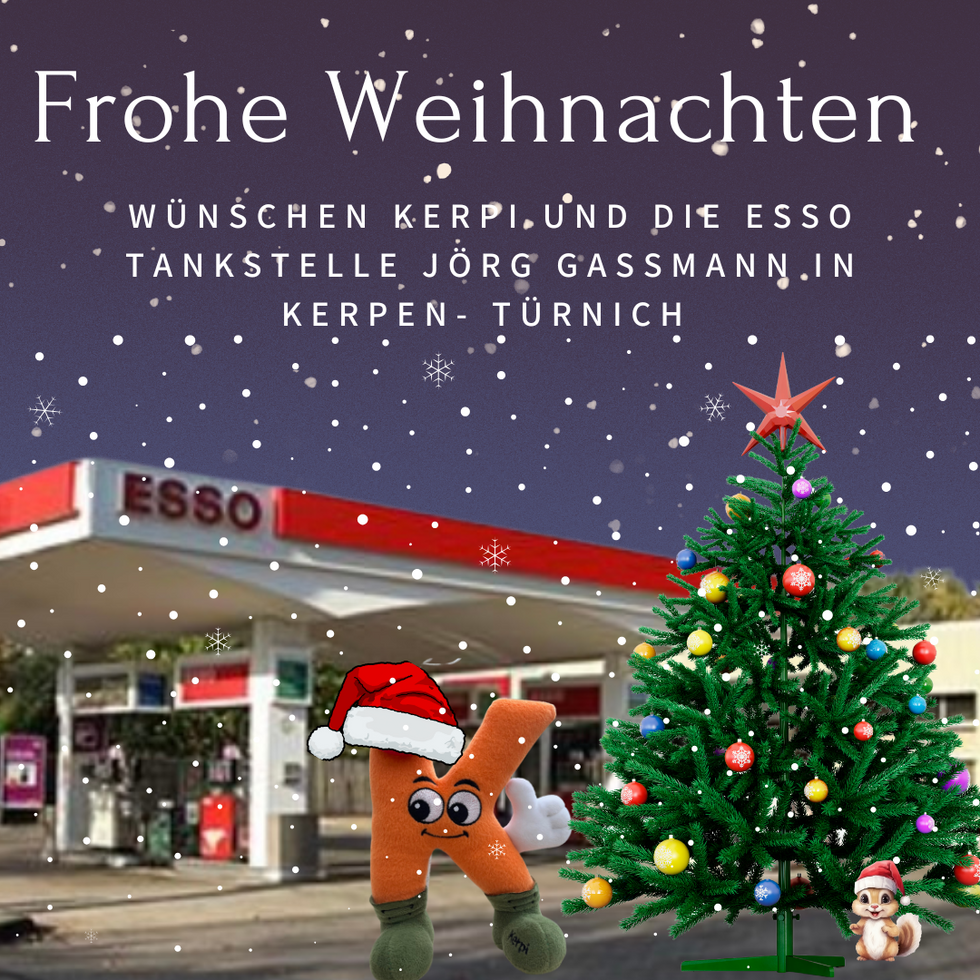 Frohe Weihnacht Kerpi Esso