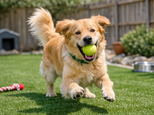 🐾 Artificial Turf vs. Real Grass: Why Turf Is the Better Choice for Pets in Central Texas