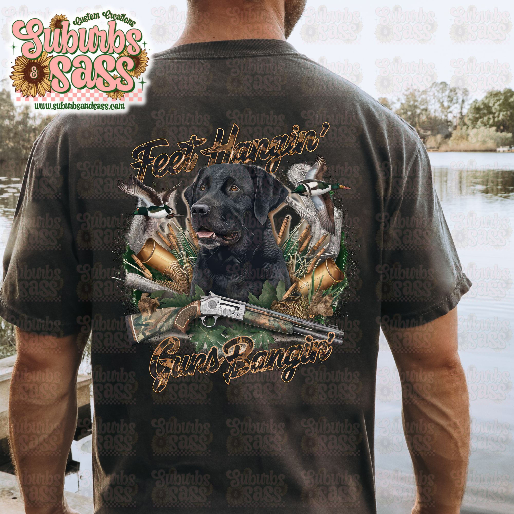 Feet Hangin, Guns Bangin'