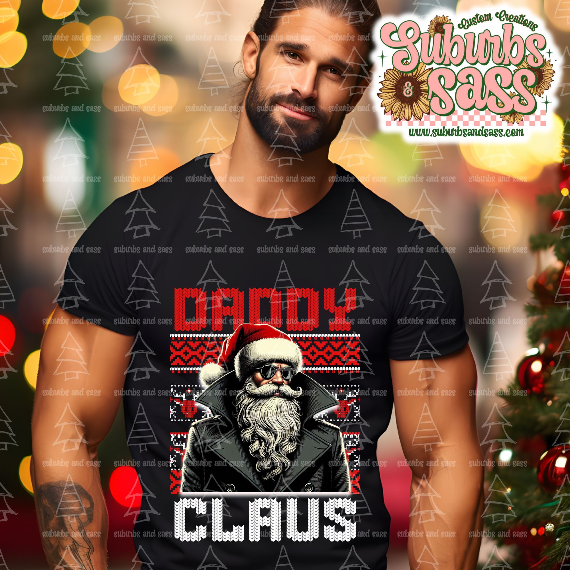 Daddy Claus (Faux Sweater Stitch)