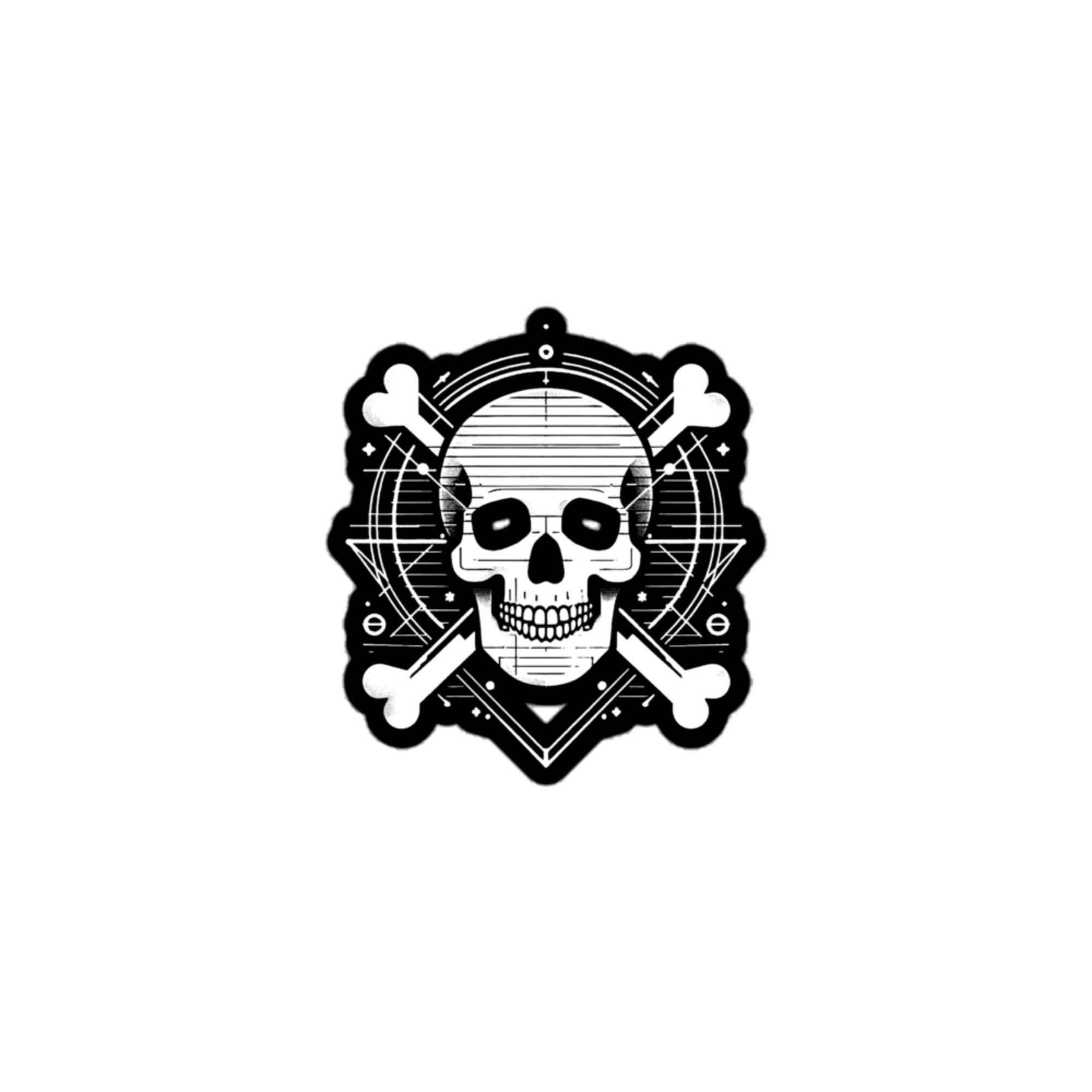 Rebel Skull Sticker