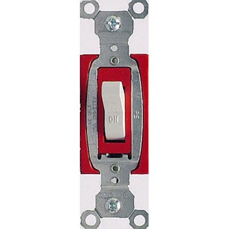 Cooper Toggle Switch 20A Single Pole Ivory | Boodoo's Enterprises