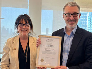 British Ambassador honoured as Honorary President of the IBCC