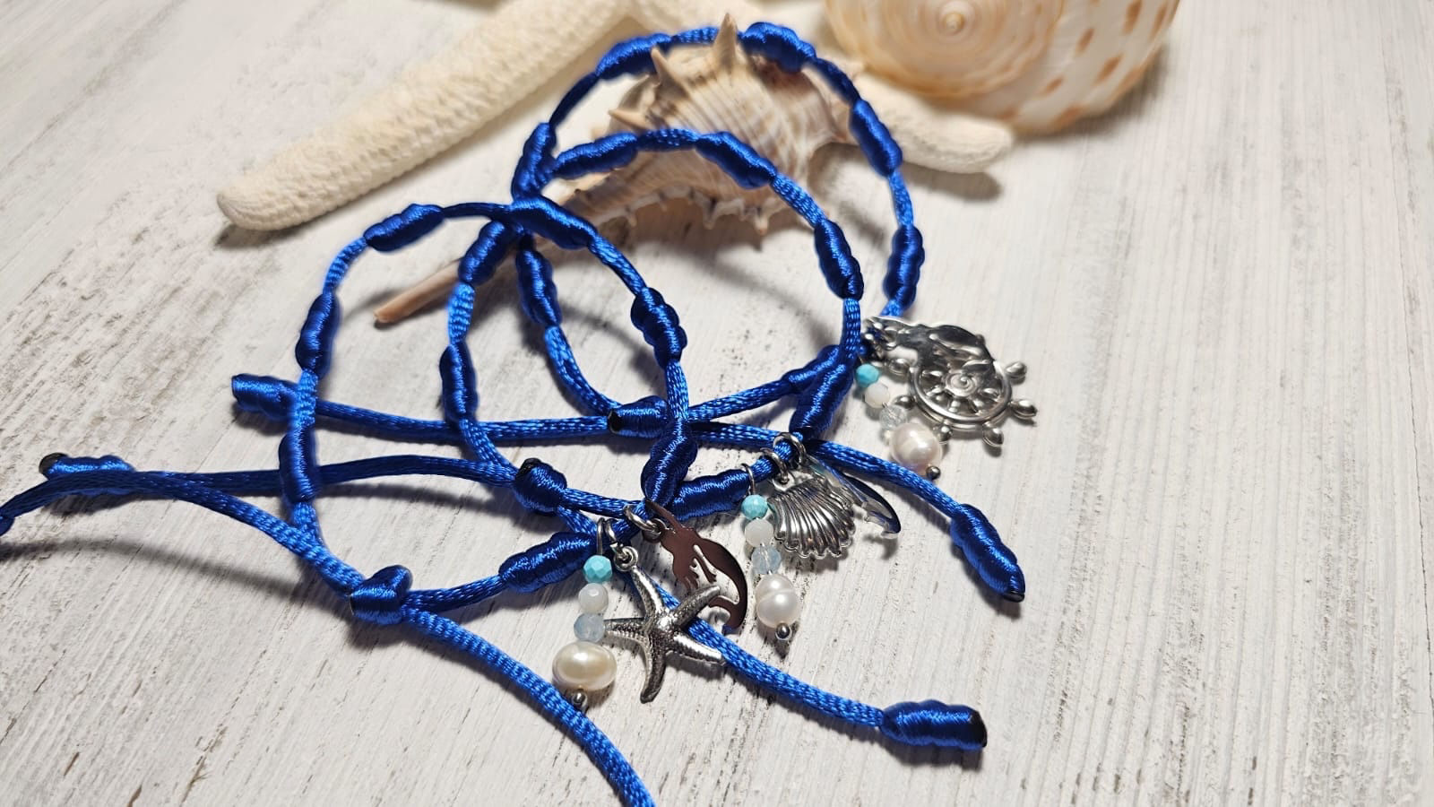 Pulsera 7 nudos - Yemaya 