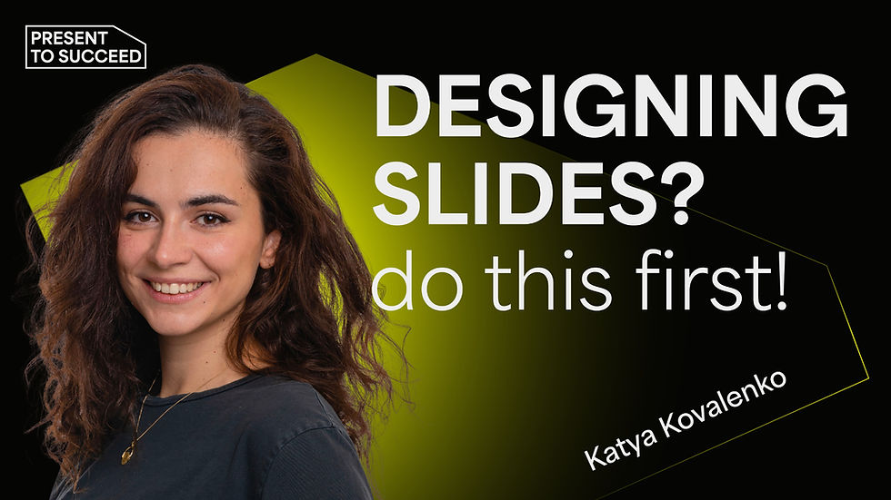 What Pro Designers Can Teach You About Slide Design