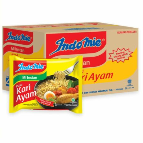 Thumbnail: Indomie Kari Ayam Indonesian Chicken Curry Flavour 72 g – 40 Pack