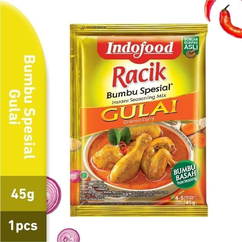 Thumbnail: 6 Pcs Racik Indofood Bumbu Spices Seasoning Instant Mix variant