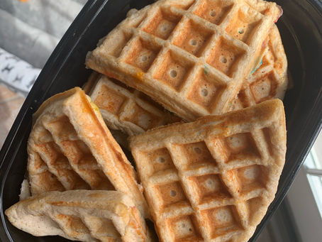 Birthday Cake Waffles