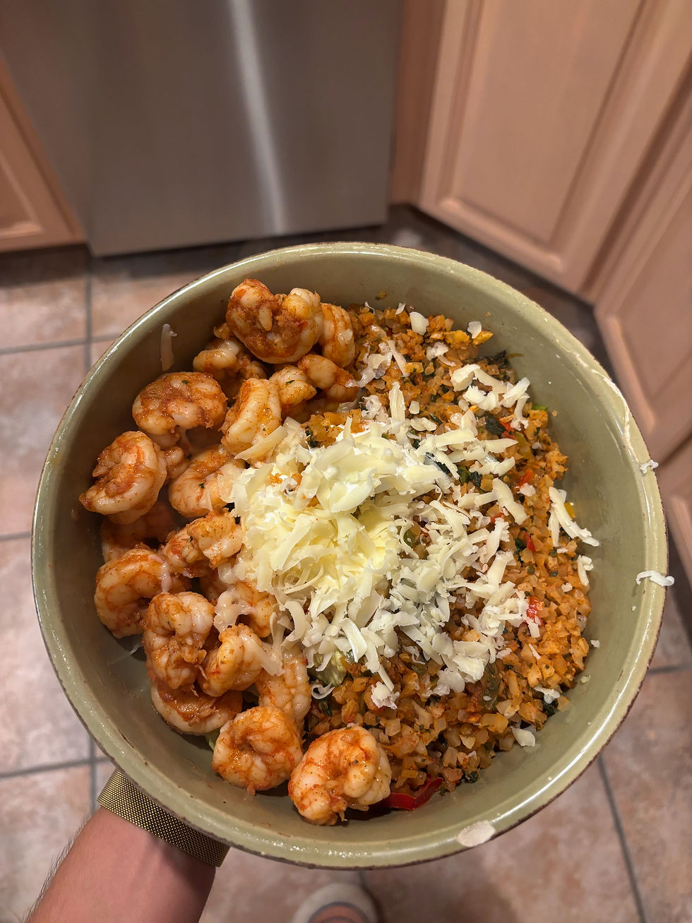 Shrimp Taco Salad Bowls