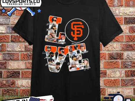 Lovsports.co - Love San Francisco Giants Baseball Signatures 2023 Shirt