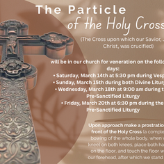 The Third Sunday of the Holy and Great Lent 