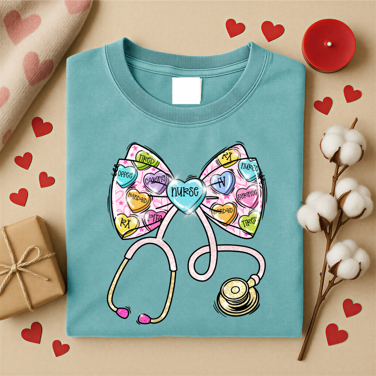 Nurse Stethoscope Valentine