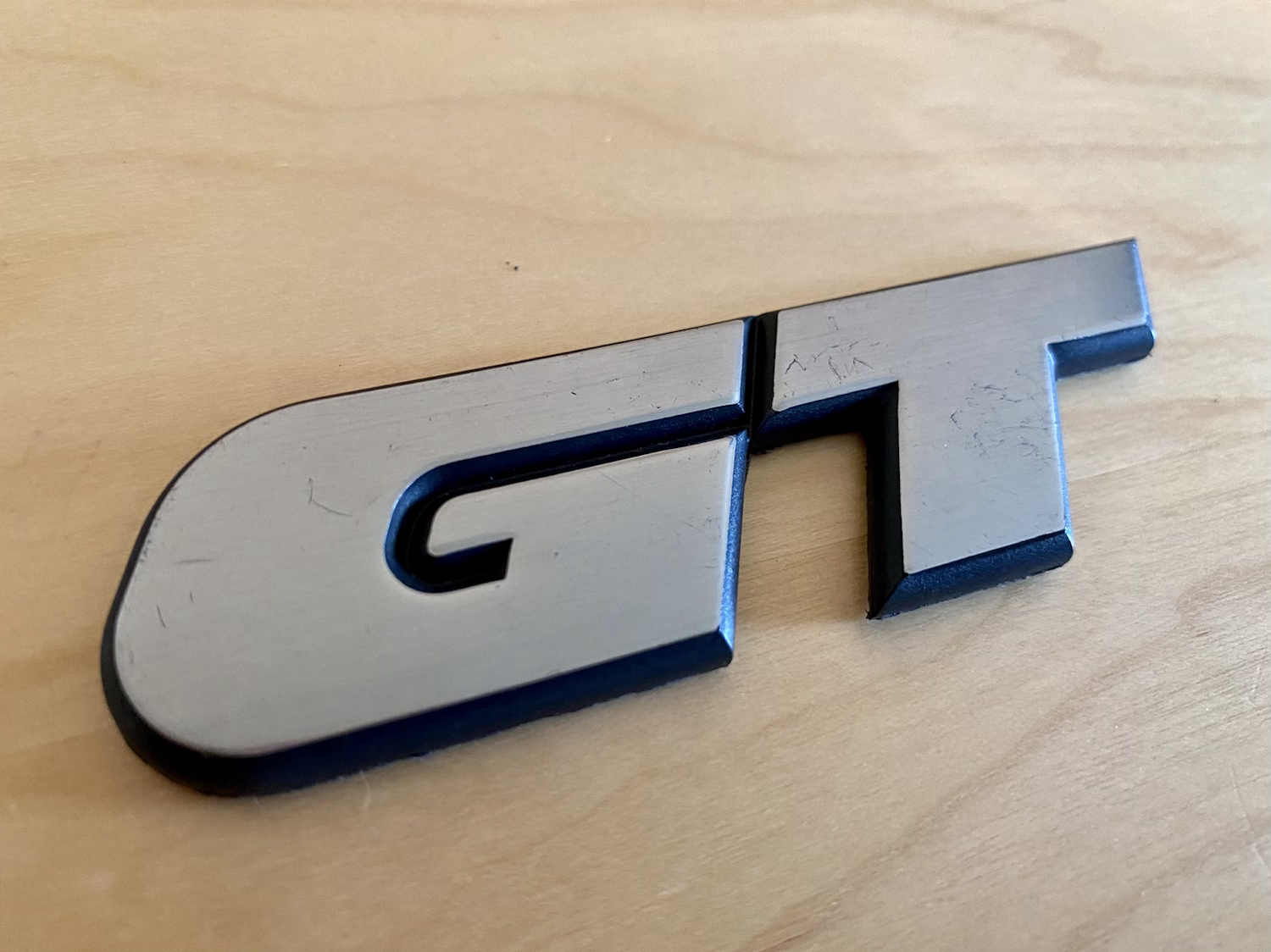 VW GT MK3 A3 93-99 Golf JETTA FOX REAR EMBLEM OEM 165853750 NEW