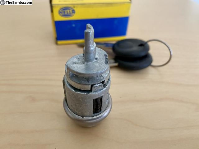 Thumbnail: VW HELLA Ignition Lock Cylinder 71-98 BUG GHIA T3
