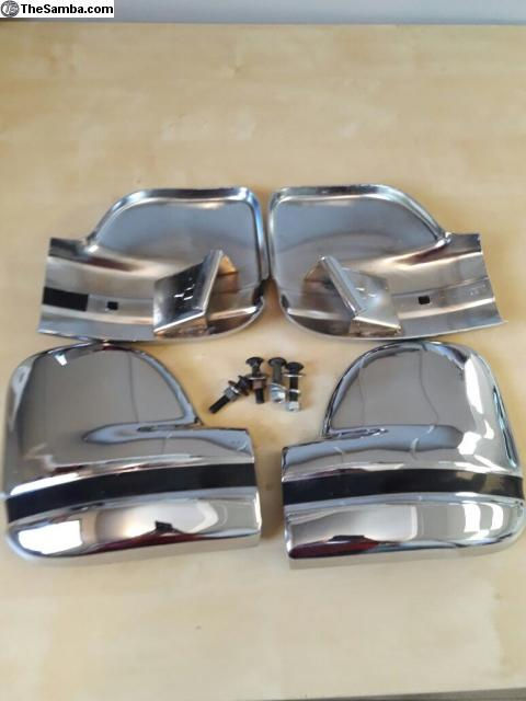 Thumbnail: VW Bug Beetle Bumper Extensions NOS Accessory