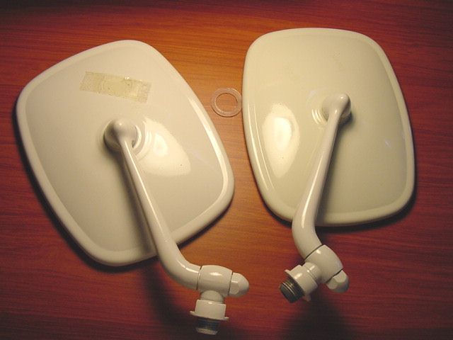 VW T2 BUS 68-79 HELLA BAYWINDOW SIDE VIEW MIRROR SET OEM