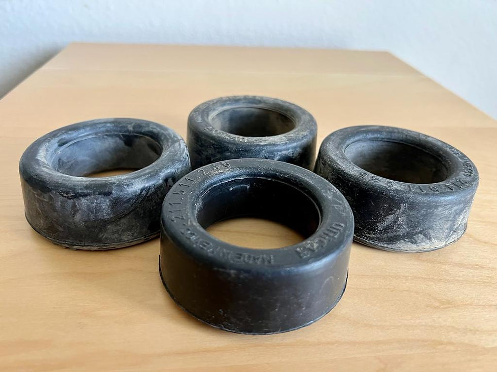 Thumbnail: VW BUS T2 REAR TORSION ARM BUSHING OEM SET