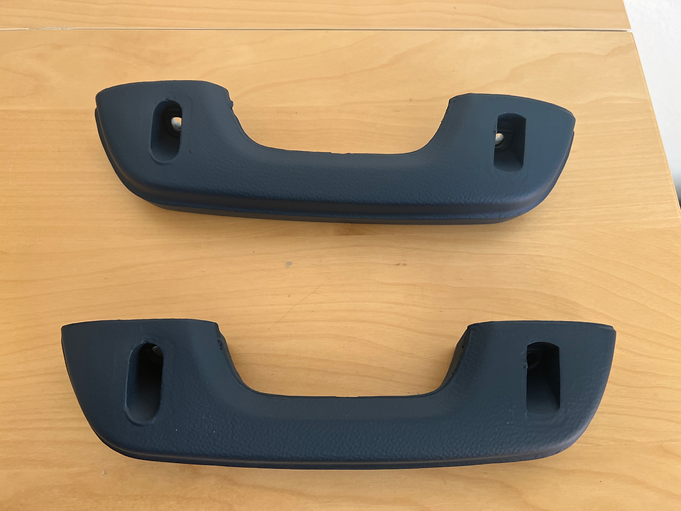 Thumbnail: VW BLUE Armrest Arm Rest Bug Rabbit (Pair) Set