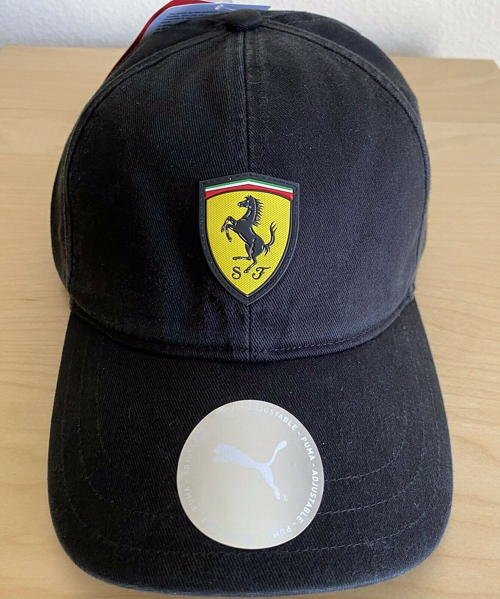 Thumbnail: Scuderia Ferrari Black Baseball Cap New GENUINE PUMA