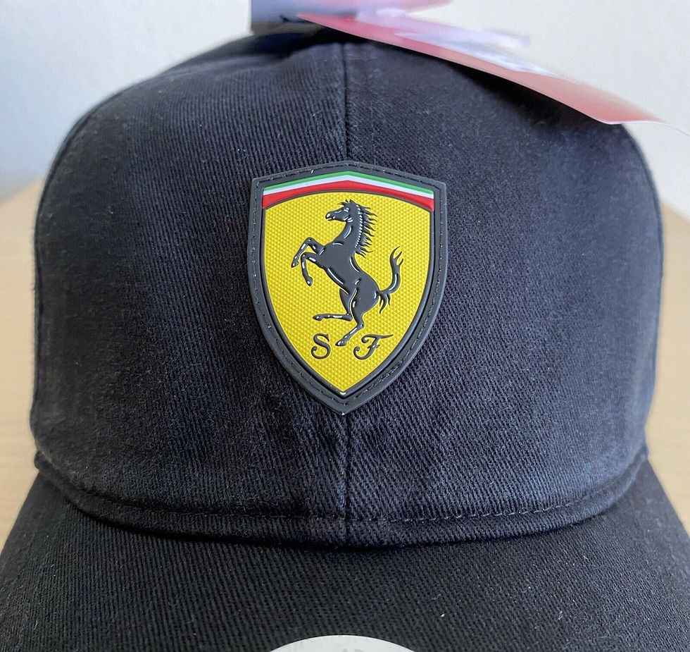Thumbnail: Scuderia Ferrari Black Baseball Cap New GENUINE PUMA